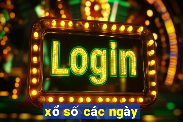 xổ số các ngày