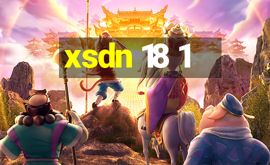 xsdn 18 1