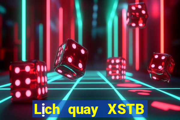 Lịch quay XSTB ngày 3