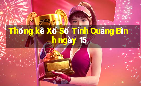 Thống kê Xổ Số Tỉnh Quảng Bình ngày 15