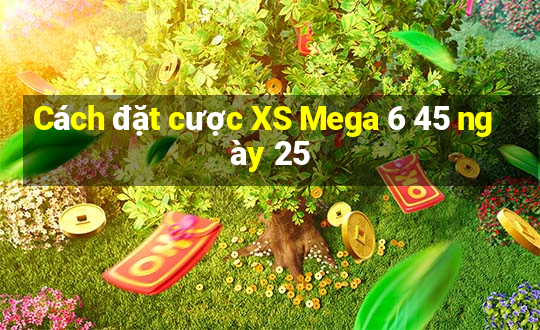 Cách đặt cược XS Mega 6 45 ngày 25