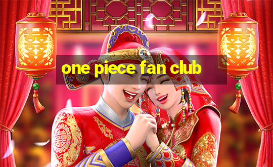 one piece fan club