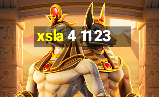 xsla 4 11 23