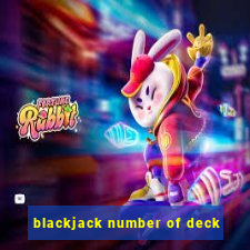 blackjack number of deck