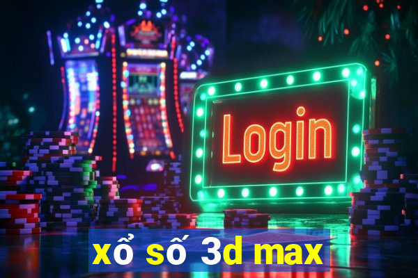 xổ số 3d max