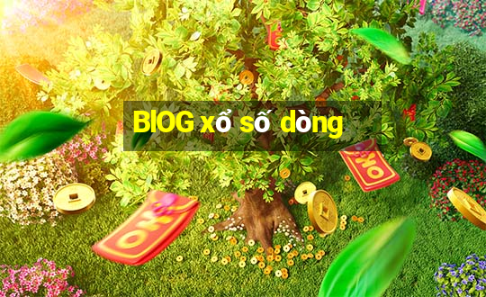 BlOG xổ số dòng