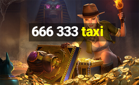 666 333 taxi