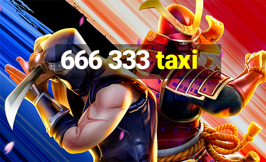 666 333 taxi