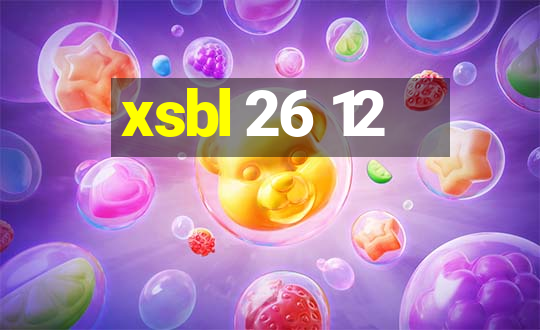 xsbl 26 12