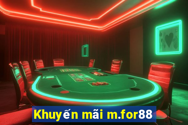 Khuyến mãi m.for88