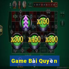 Game Bài Quyền