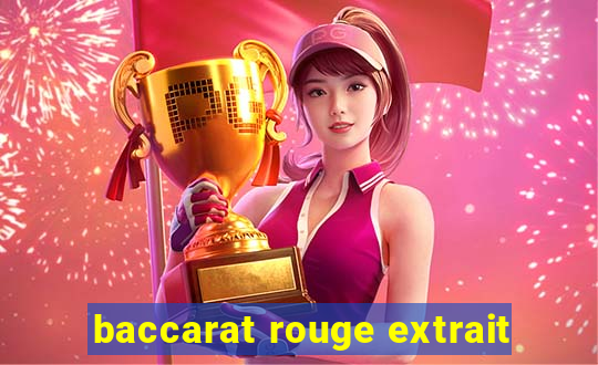 baccarat rouge extrait