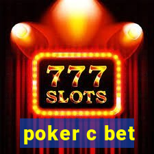 poker c bet