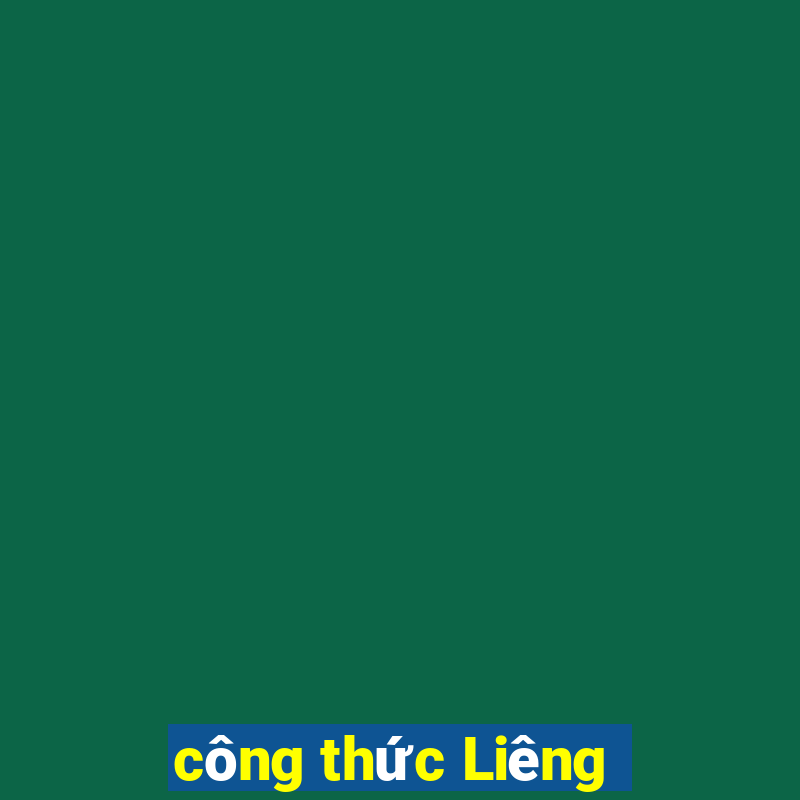 công thức Liêng