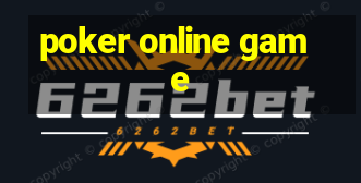 poker online game