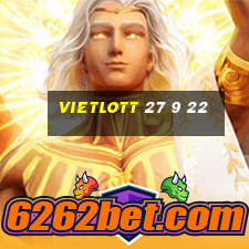 vietlott 27 9 22