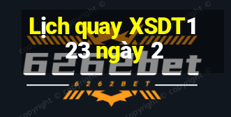 Lịch quay XSDT123 ngày 2