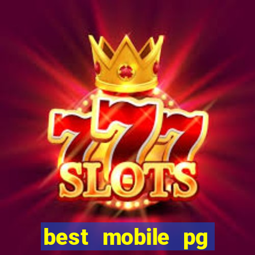 best mobile pg soft casino