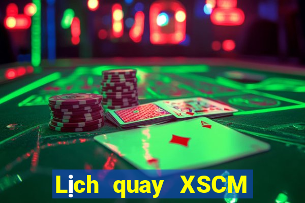 Lịch quay XSCM ngày 22