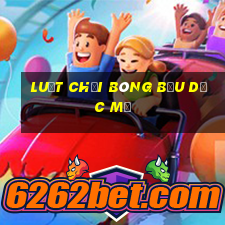 luật chơi bóng bầu dục mỹ