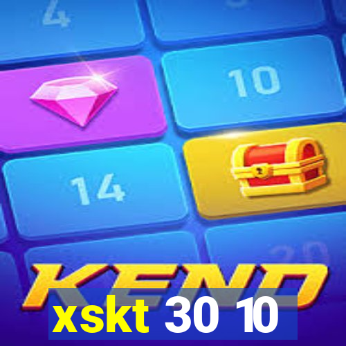 xskt 30 10