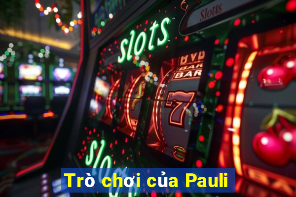 Trò chơi của Pauli