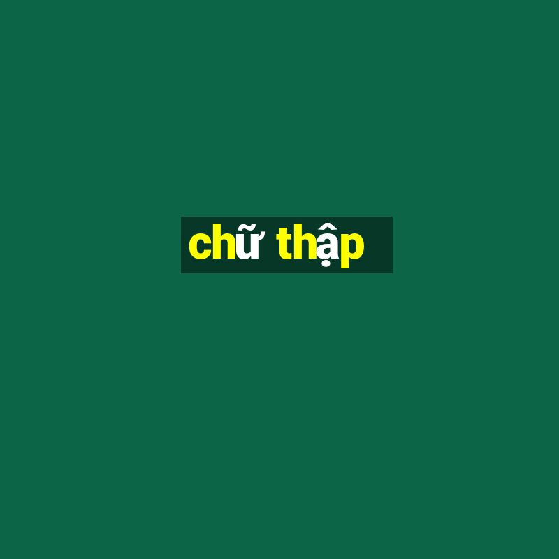 chữ thập