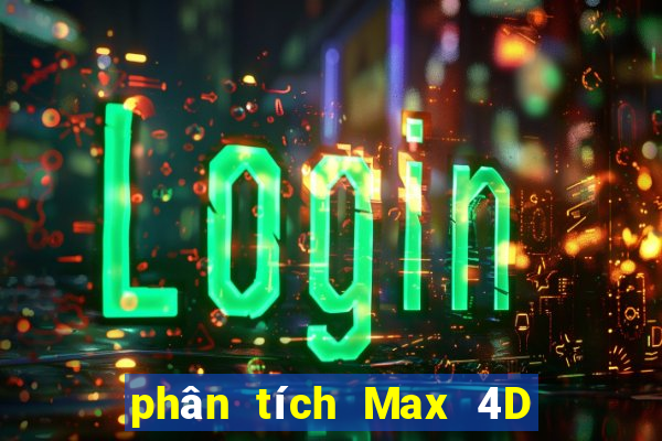 phân tích Max 4D ngày 30