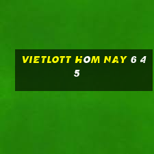 vietlott hôm nay 6 45