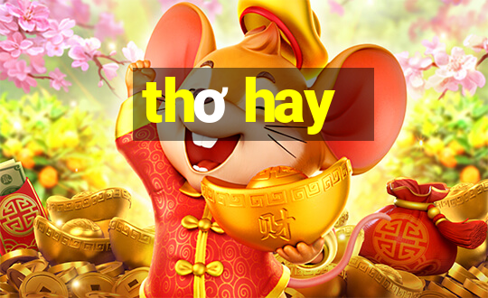 thơ hay