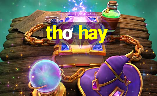 thơ hay