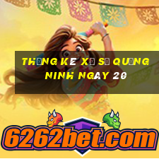 Thống kê Xổ Số quảng ninh ngày 20