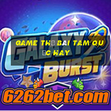 game thẻ bài tam quốc hay