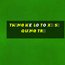 thống kê lô tô xổ số quảng trị