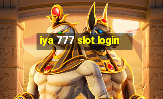 iya 777 slot login