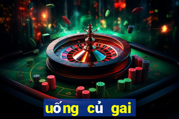 uống củ gai có tác dụng gì