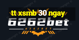 tt xsmb 30 ngay