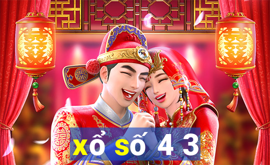 xổ số 4 3