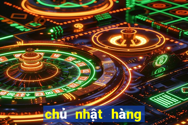 chủ nhật hàng tuần miền trung