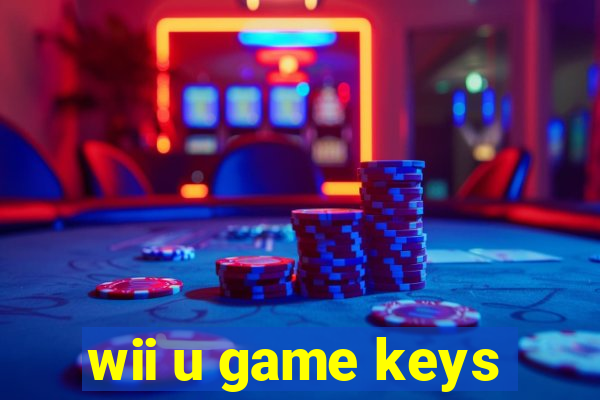 wii u game keys