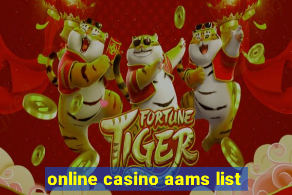 online casino aams list