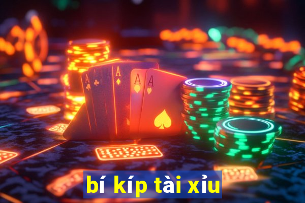 bí kíp tài xỉu