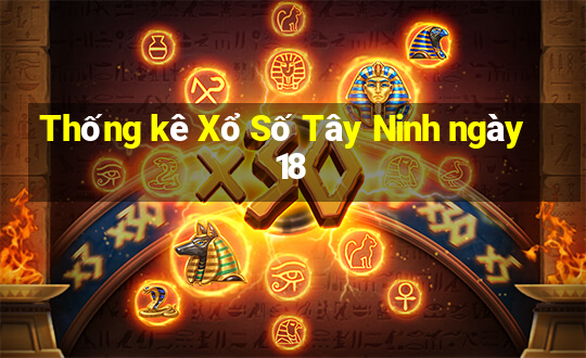 Thống kê Xổ Số Tây Ninh ngày 18