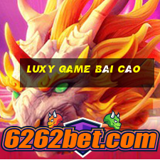 Luxy Game Bài Cào