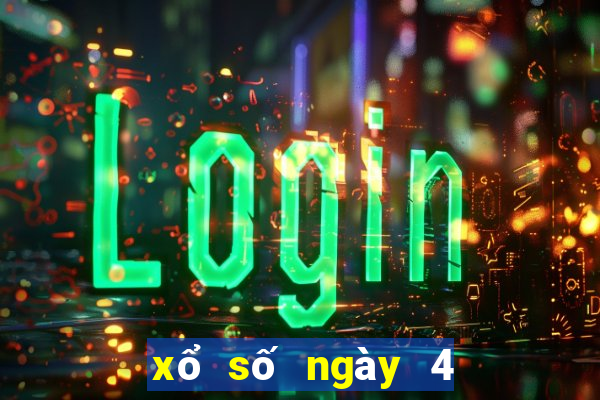 xổ số ngày 4 tháng 10 năm 2024