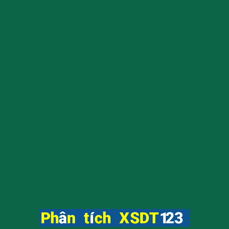 Phân tích XSDT123 ngày 15