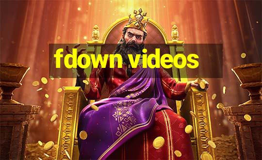 fdown videos