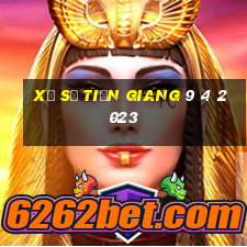 xổ số tiền giang 9 4 2023