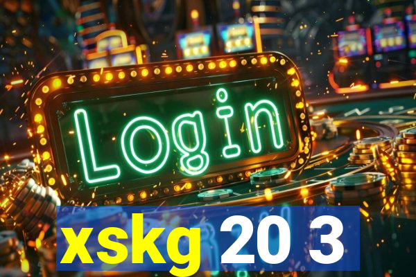 xskg 20 3