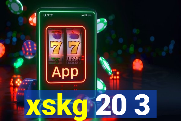 xskg 20 3